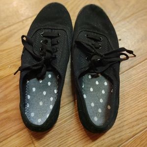 Black sneakers